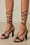 MissPap Strappy Ball High Heels thumbnail 1