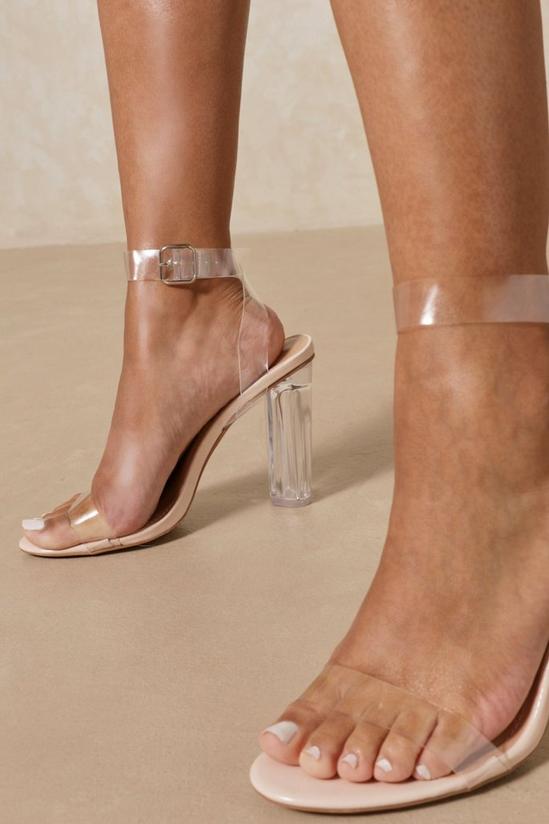 MissPap Clear Strappy High Heels 3