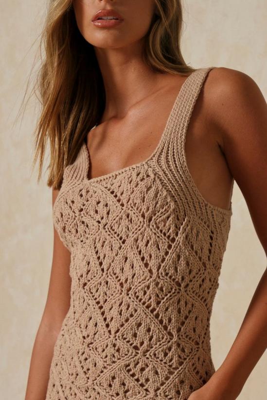 MissPap Knitted Crochet Mini Dress 6