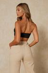 MissPap Skinny Strap Ruched Crop Top thumbnail 3