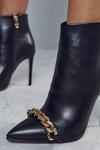 MissPap Chain Detail Heeled Ankle Boots thumbnail 2