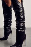 MissPap Over The Knee Ruched Boots thumbnail 2
