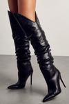 MissPap Over The Knee Ruched Boots thumbnail 3