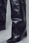 MissPap Folded Knee High Boots thumbnail 2
