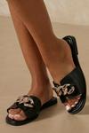 MissPap Chunky Chain Detail Sandals thumbnail 1