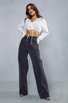 MissPap Slouch Dropped Waist Baggy Jeans thumbnail 4