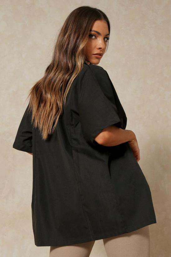 MissPap Boxy Fitted Long Length Shirt 3