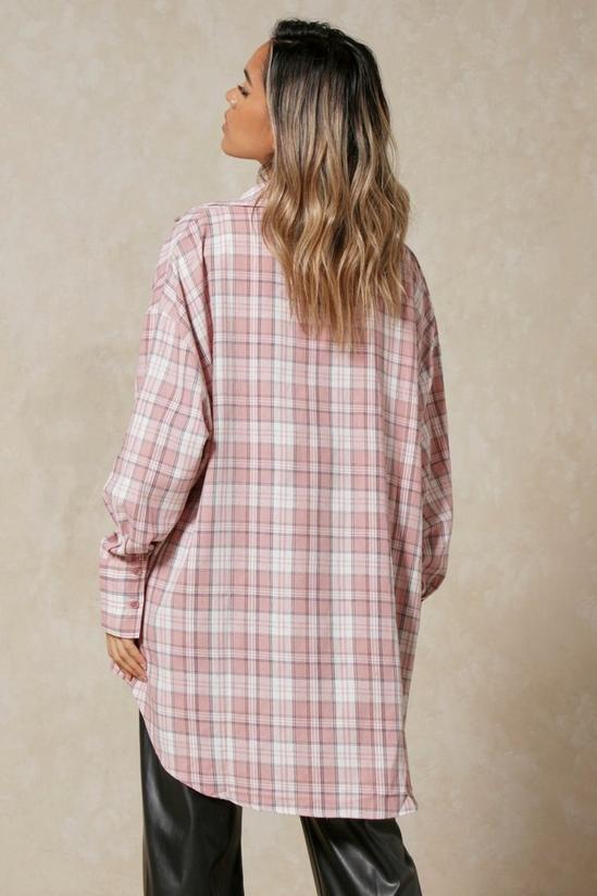 MissPap Oversized Checked Shirt 3