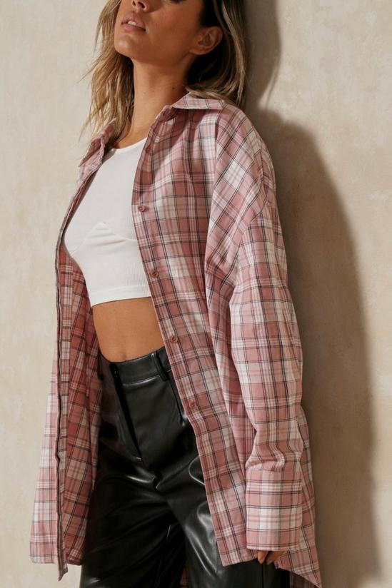 MissPap Oversized Checked Shirt 5