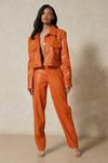 MissPap Leather Look High Waisted Trouser thumbnail 1