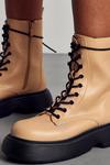 MissPap Chunky Sole Lace Up Ankle Boots thumbnail 2