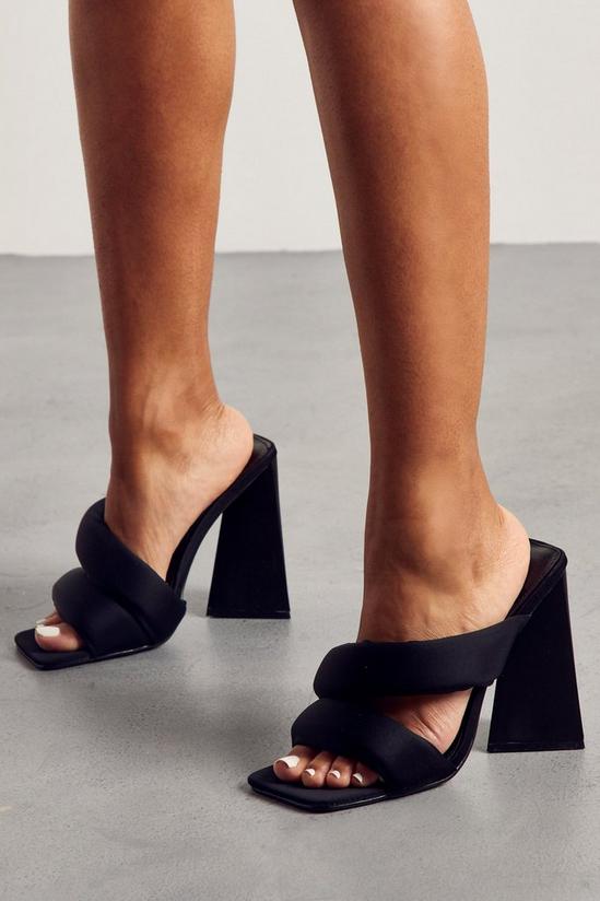 MissPap Padded Statement Heeled Mules 1