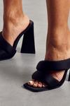 MissPap Padded Statement Heeled Mules thumbnail 2