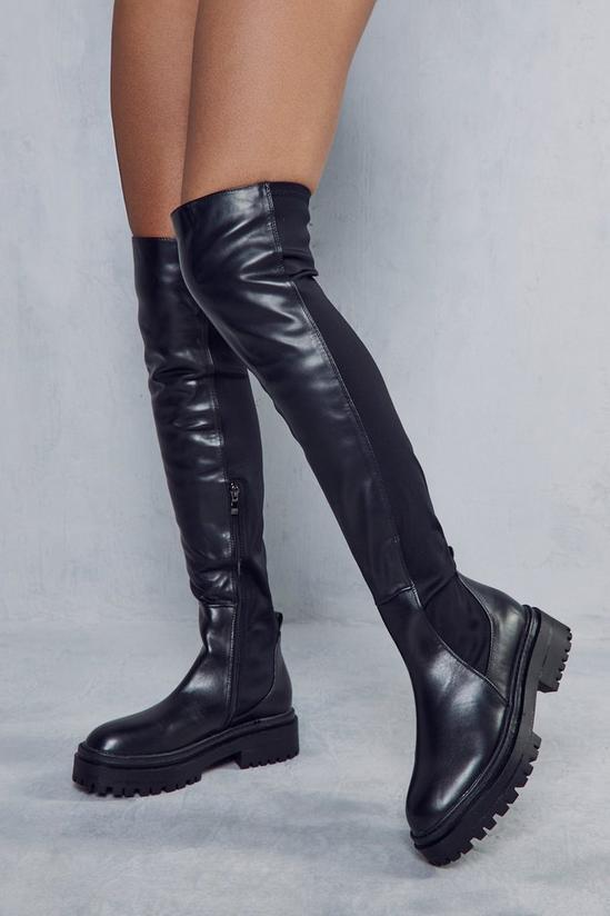 MissPap Over The Knee Chunky Sole Boots 3