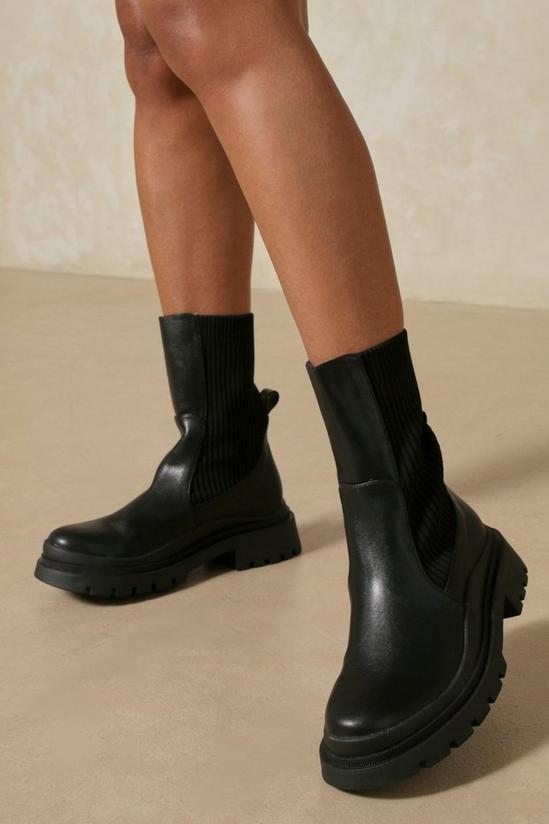 MissPap Chunky Sole Ankle Boot 3