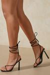 MissPap Strappy Tie Up Strappy Heels thumbnail 3
