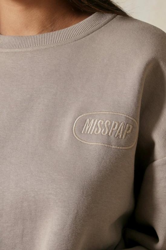 MissPap Misspap Embroidered Oversized Sweatshirt 6