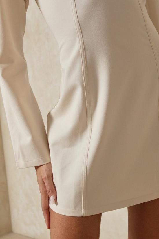 MissPap Premium Tailored Binding Front Blazer Dress 5