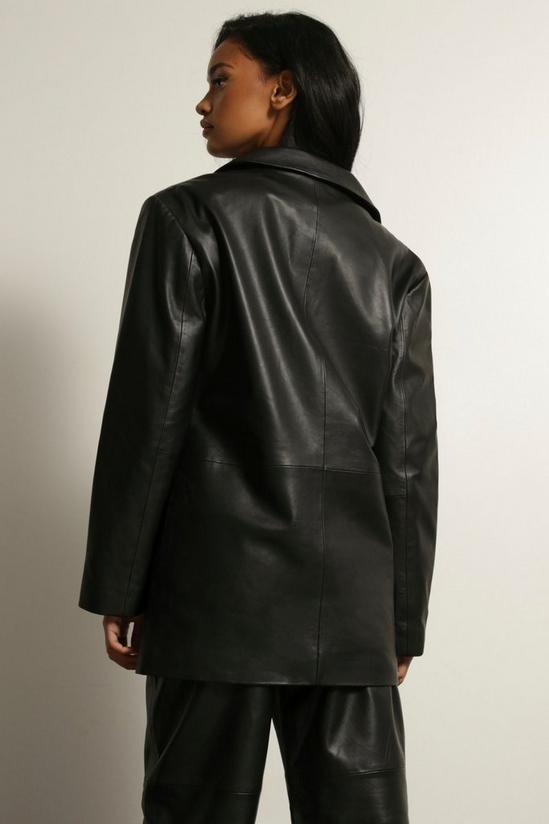 MissPap Premium Leather Blazer 3