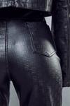 MissPap Misspap Embossed Leather Look Trousers thumbnail 2