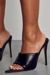 MissPap Pointed Padded Heeled Mule thumbnail 2