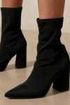 MissPap Heeled Stretch Sock Ankle Boot thumbnail 2