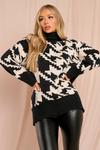 MissPap Oversized Spliced Dog Tooth Jumper thumbnail 2