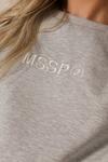 MissPap MISSPAP BRANDED NEOPRENE SEAM DETAIL SWEATSHIRT thumbnail 6