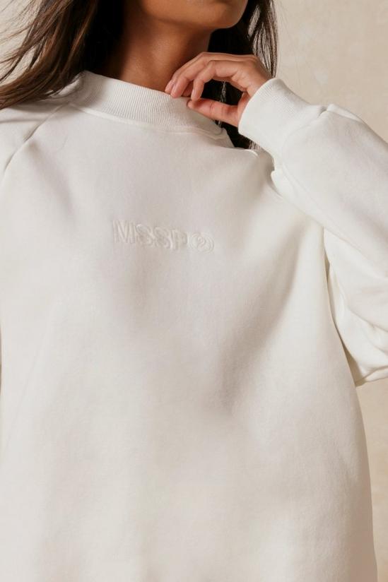 MissPap MSSP Branded Seam Detail Oversized Sweatshirt 2