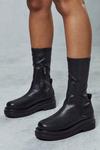 MissPap Stretch Chunky Ankle Boots thumbnail 1