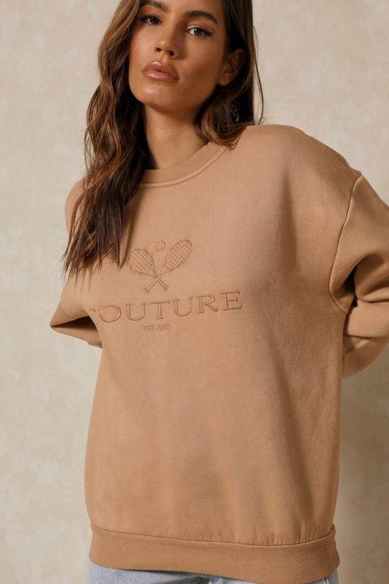 MissPap Couture Embroidered Sweatshirt 5
