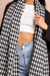 MissPap Dogtooth Checked Scarf thumbnail 2