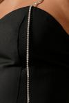 MissPap Diamante Strap Detail Mini Dress thumbnail 2