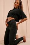 MissPap Side Ruched High Waisted Leggings thumbnail 3