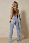 MissPap High Waisted Ankle Tie Jeans thumbnail 3