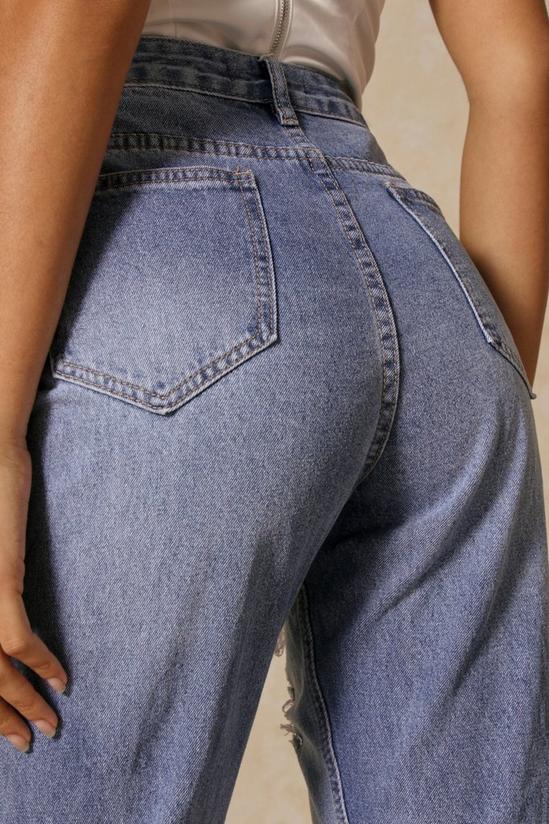 MissPap High Waisted Extreme Distressed Mom Jean 2