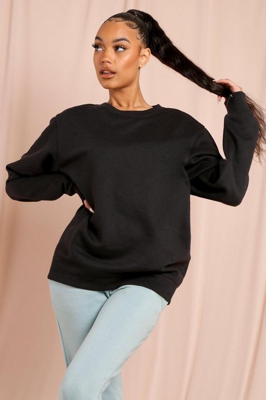 MissPap Basic Oversized Sweatshirt 4