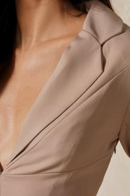 MissPap Contour Panel Detail Blazer Dress 6