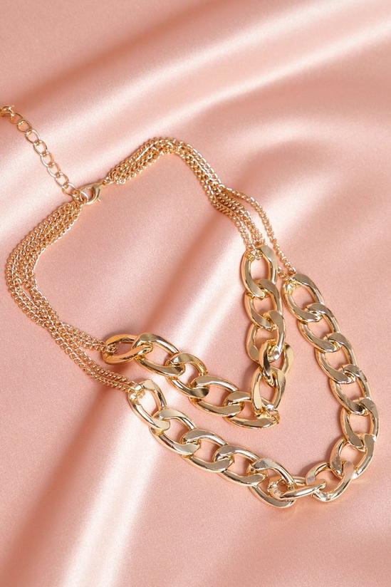 MissPap Double Layer Chunky Chain Necklace 1