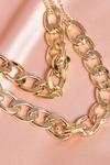 MissPap Double Layer Chunky Chain Necklace thumbnail 2