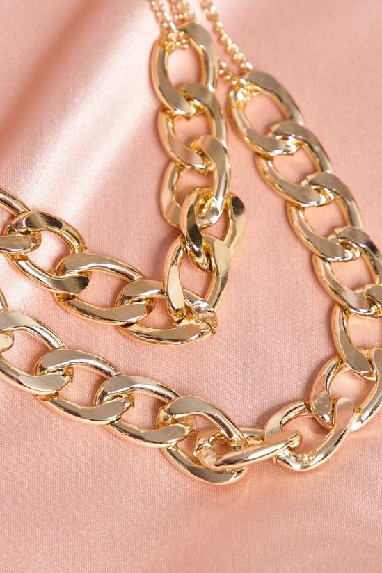 MissPap Double Layer Chunky Chain Necklace 2