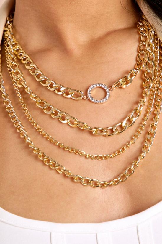 MissPap Layered Multi Chain Necklace 2