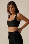 MissPap Double Layer Waistband Crop Top thumbnail 1