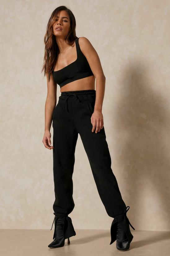 MissPap Double Layer Waistband Crop Top 4