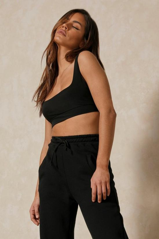 MissPap Double Layer Waistband Crop Top 5