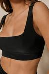 MissPap Double Layer Waistband Crop Top thumbnail 6