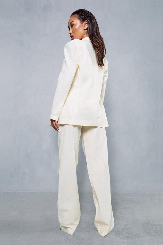 MissPap Tailored Linen Look Trousers 3