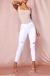 MissPap High Waisted Distressed Skinny Jean thumbnail 1
