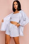 MissPap 3 Piece Hoodie And Shorts Lounge Set thumbnail 1