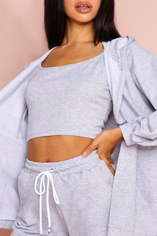 MissPap 3 Piece Hoodie And Shorts Lounge Set 3